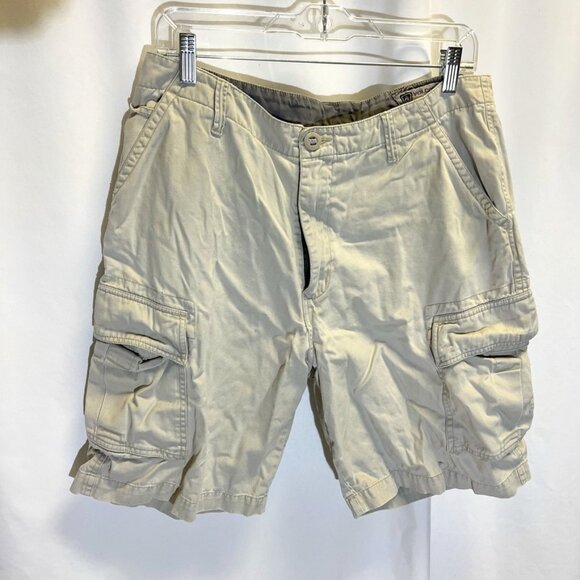 Volcom Other - Volcom Stone Scout Tread Lightly Vintage Cargo Khaki Shorts